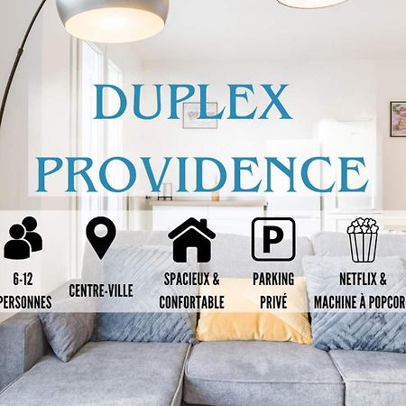 Duplex Providence - Ideal Groupe - Confort - Parking Prive Troyes Exterior foto