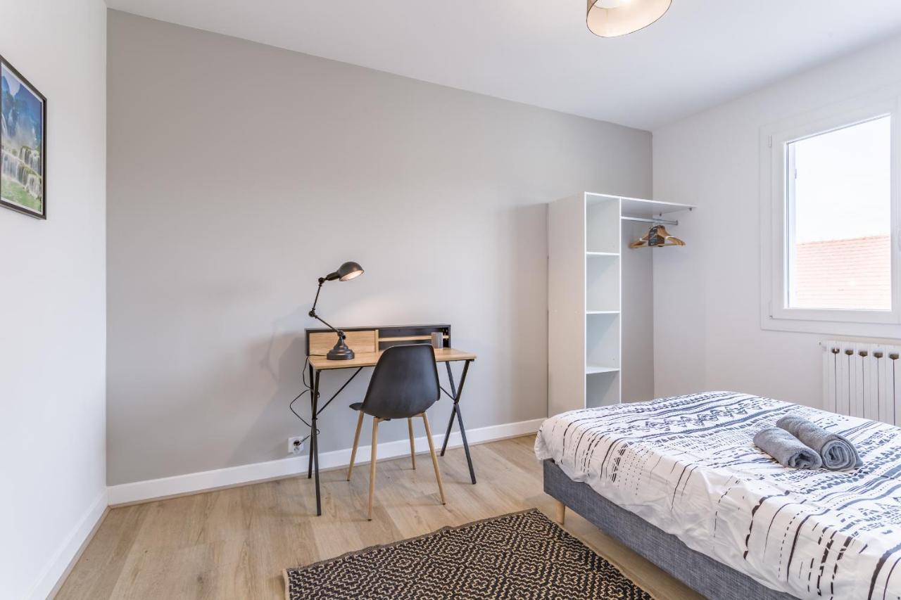 Duplex Providence - Ideal Groupe - Confort - Parking Prive Troyes Exterior foto